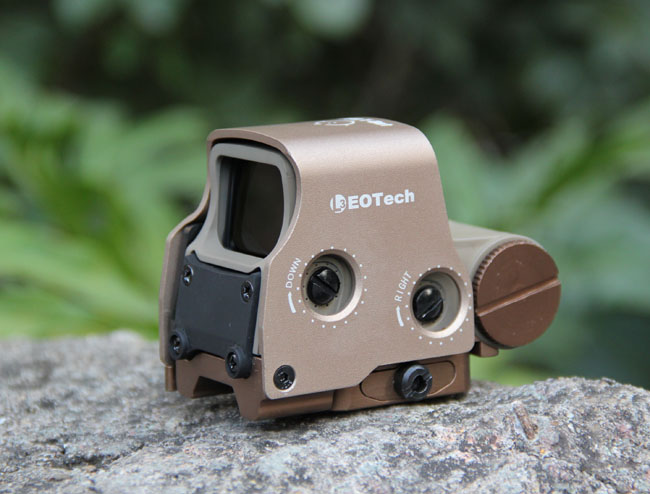 558 style T-dot Red & Green Dot Sight Tan